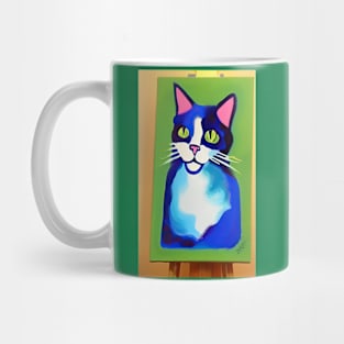 Cat portrait Mug